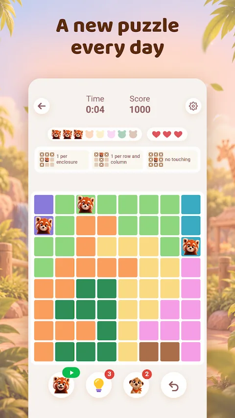 Zoodoku: a new puzzle every day